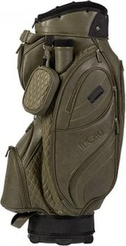 Golf Bag Jucad Style Dark Green/Leather Optic Golf Bag - 3