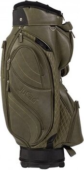 Golfbag Jucad Style Dark Green/Leather Optic Golfbag - 4