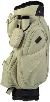 Golf Bag Jucad Style Bright Green/Leather Optic Golf Bag - 3