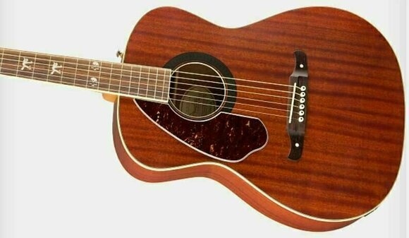 electro-acoustic guitar Fender Tim Armstrong Hellcat LH Natural - 3