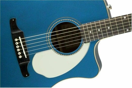 Guitare Dreadnought acoustique-électrique Fender Sonoran SCE Walnut FB Lake Placid Blue - 6