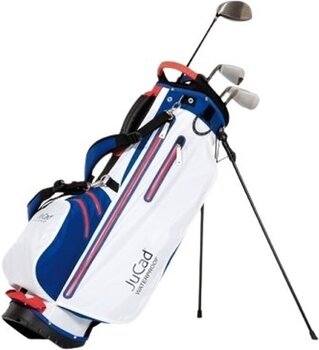 Golfbag Jucad 2 in 1 Blue/White/Red Golfbag - 2