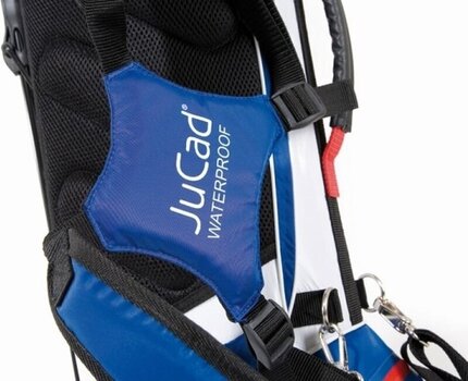 Golf Bag Jucad 2 in 1 Blue/White/Red Golf Bag - 4