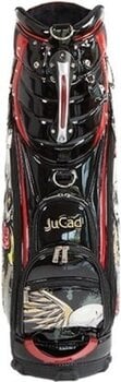 Borsa da golf Cart Bag Jucad Luxury Black Borsa da golf Cart Bag - 5