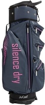 Golfbag Jucad Silence Dry Dark Blue/Pink Golfbag - 4