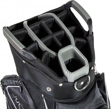 Golfbag Jucad Captain Dry Schwarz-Titanium Golfbag - 5