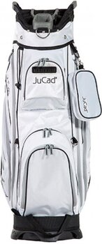 Borsa da golf Cart Bag Jucad Captain Dry White/Grey Borsa da golf Cart Bag - 3