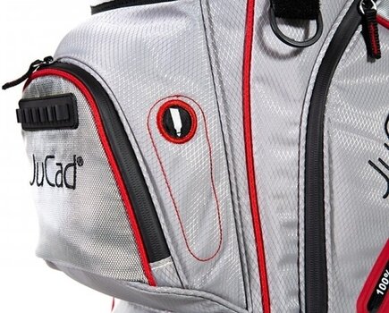 Golf Bag Jucad Captain Dry Grey/Red Golf Bag - 8