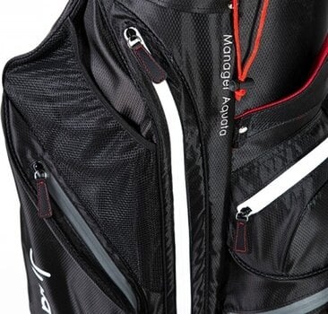 Golfbag Jucad Manager Aquata Black/Red/Grey Golfbag - 8