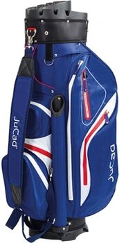 Golfbag Jucad Manager Aquata Blue/White/Red Golfbag - 2