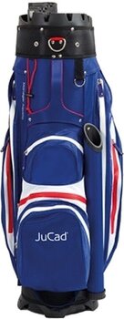 Golfbag Jucad Manager Aquata Blue/White/Red Golfbag - 3