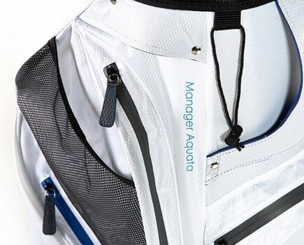 Golf Bag Jucad Manager Aquata White/Blue/Grey Golf Bag - 10