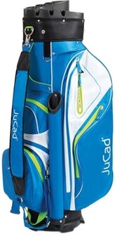 Borsa da golf Cart Bag Jucad Manager Aquata Blue/White/Green Borsa da golf Cart Bag - 2