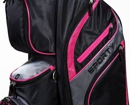 Cart Bag Jucad Sporty Black/Pink Cart Bag - 7