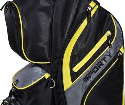 Golfbag Jucad Sporty Black/Yellow Golfbag - 6