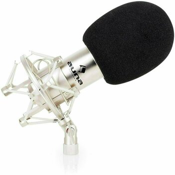 Microphone à condensateur pour studio Auna CM001S - 4