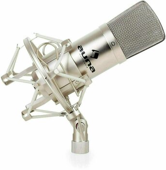 Microphone à condensateur pour studio Auna CM001S - 5
