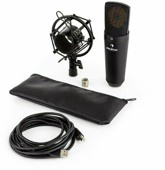 Студиен кондензаторен микрофон Auna MIC-920B Студиен кондензаторен микрофон - 3