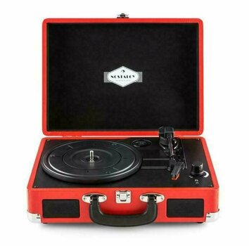 Portable turntable
 Auna Peggy Sue Red-Black - 6