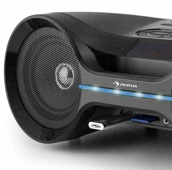 portable Speaker Auna Boombastic Black - 6