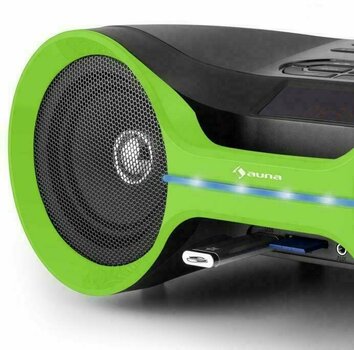 portable Speaker Auna Boombastic Green - 6