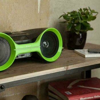 portable Speaker Auna Boombastic Green - 8