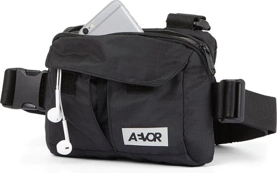Wallet, Crossbody Bag AEVOR Front Pack Ripstop Black Crossbody Bag - 3
