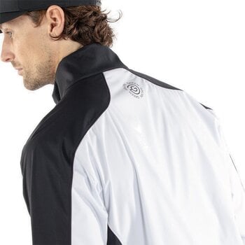 Bunda Galvin Green Lawrence Mens Windproof And Water Repellent Jacket White/Black/Red M - 4