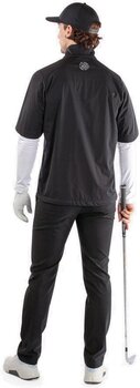 Dzseki Galvin Green Livingston Mens Windproof And Water Repellent Short Sleeve Jacket White/Black/Red L - 8