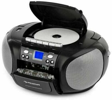 Επιτραπέζια Συσκευή Αναπαραγωγής Μουσικής Auna BoomBerry Boom Box Μαύρο - 7