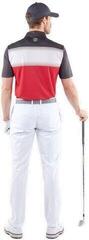 Tricou polo Galvin Green Mo Mens Breathable Short Sleeve Shirt Roșu/Alb/Negru XL Tricou polo - 7