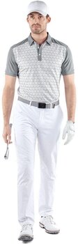 Chemise polo Galvin Green Mio Mens Breathable Short Sleeve Shirt Cool Grey/Sharkskin XL - 7