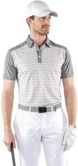 Polo košeľa Galvin Green Mio Mens Breathable Short Sleeve Shirt Cool Grey/Sharkskin - 4