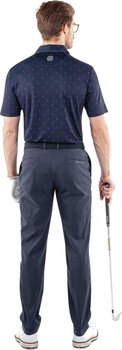 Polo majice Galvin Green Miklos Mens Breathable Short Sleeve Shirt Navy M - 8