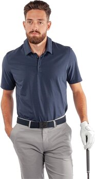Риза за поло Galvin Green Marcelo Mens Breathable Short Sleeve Shirt Navy XL - 5