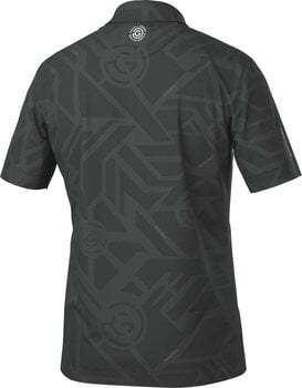 Pikétröja Galvin Green Maze Mens Breathable Short Sleeve Shirt Black XL - 2