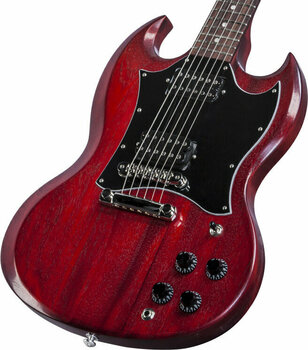 Elektrická kytara Gibson SG Faded T 2017 Nickel Worn Cherry - 2