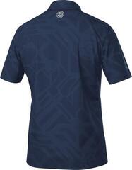 Polo košeľa Galvin Green Maze Mens Breathable Short Sleeve Shirt Navy - 1