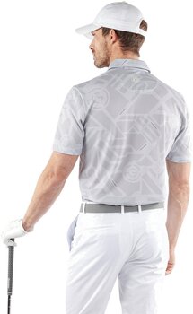 Chemise polo Galvin Green Maze Mens Breathable Short Sleeve Shirt Cool Grey XL - 6