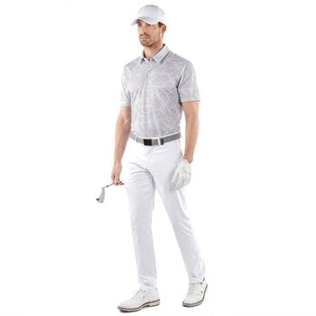 Polo-Shirt Galvin Green Maze Mens Breathable Short Sleeve Shirt Cool Grey XL - 7