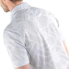 Tricou polo Galvin Green Maze Mens Breathable Short Sleeve Shirt Cool Gri 2XL Tricou polo - 3