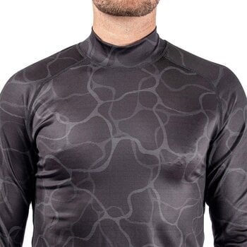 Thermo ondergoed Galvin Green Ethan Mens UV Protection Top Black/Sharkskin M - 3