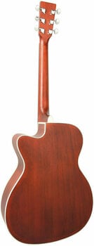 Jumbo elektro-akoestische gitaar SX SO204CE Transparent Red - 2