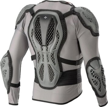 Протектор за тяло Alpinestars Протектор за тяло Bionic Action V2 Protection Jacket Gray/Black/Yellow Fluo S - 2
