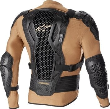 Protettore del corpo Alpinestars Protettore del corpo Bionic Action V2 Protection Jacket Sand Black/Tangerine XL - 2