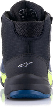 Motorcycle Boots Alpinestars CR-X Drystar Riding Shoes Black/Dark Blue/Yellow Fluo 39 Motorcycle Boots - 5