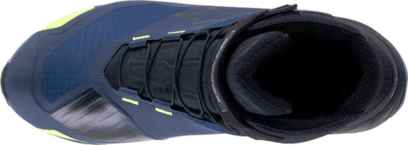 Motorcycle Boots Alpinestars CR-X Drystar Riding Shoes Black/Dark Blue/Yellow Fluo 39 Motorcycle Boots - 6
