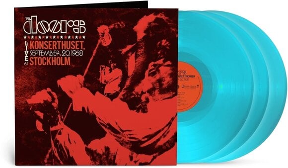 Disco de vinilo The Doors - Live At Konserthuset, Stockholm, 1968 (Rsd 2024) (Blue Coloured) (3 LP) - 2