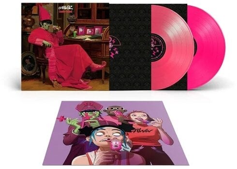 Δίσκος LP Gorillaz - Cracker Island (Rsd 2024) (Pink Coloured) (2 LP) - 2