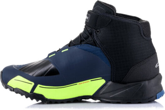 Motorcycle Boots Alpinestars CR-X Drystar Riding Shoes Black/Dark Blue/Yellow Fluo 42,5 Motorcycle Boots - 3